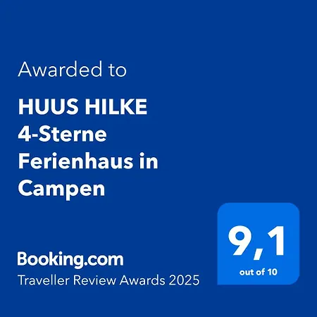 Huus Hilke 4-sterne In Campen Holiday home Krummhoern